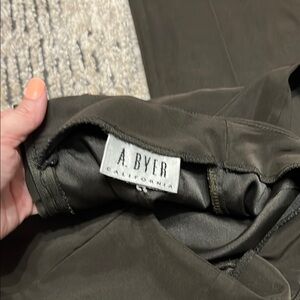 A. Byer Olive Green dress pants